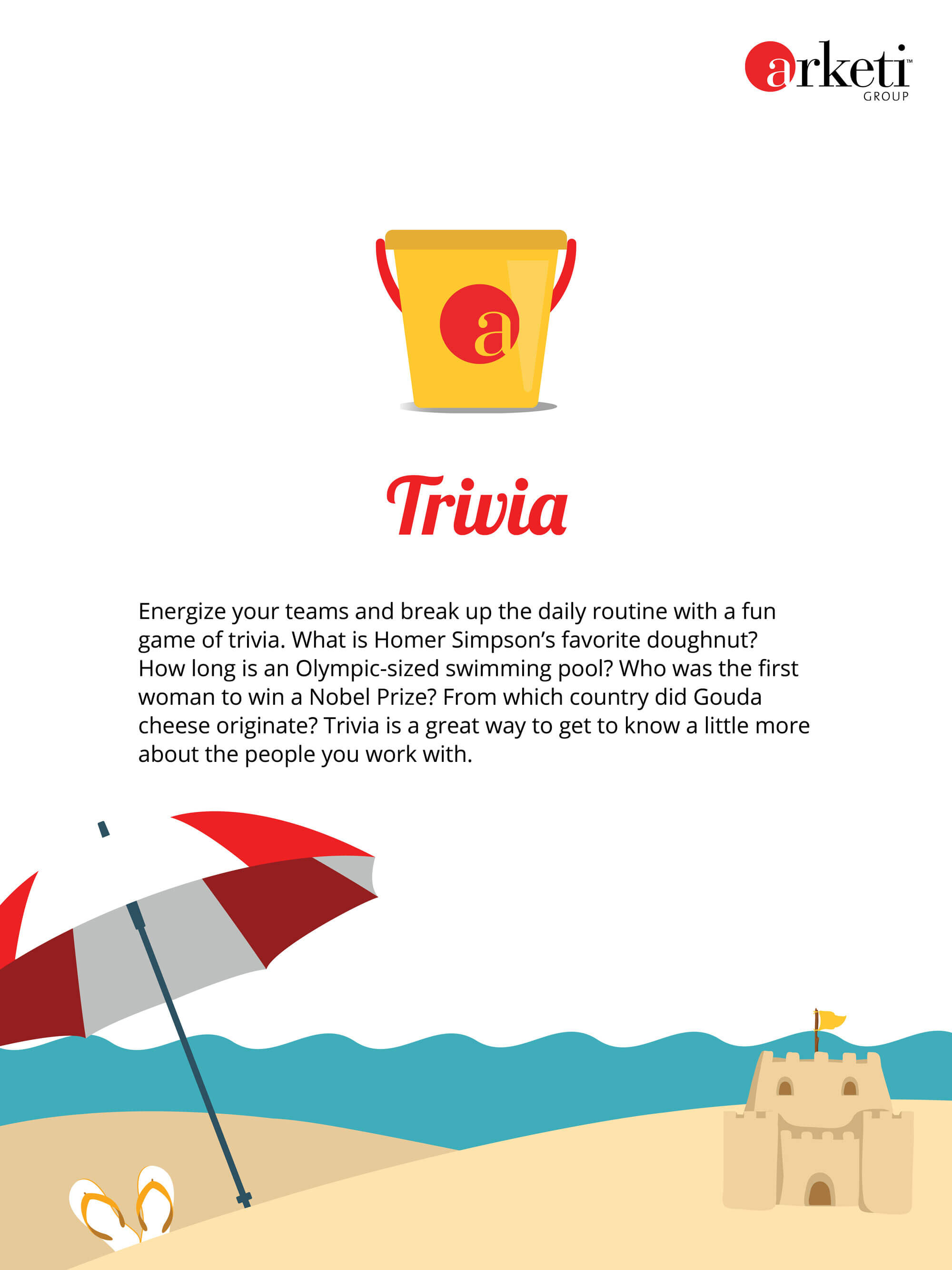 Summer Bucket of Fun activity