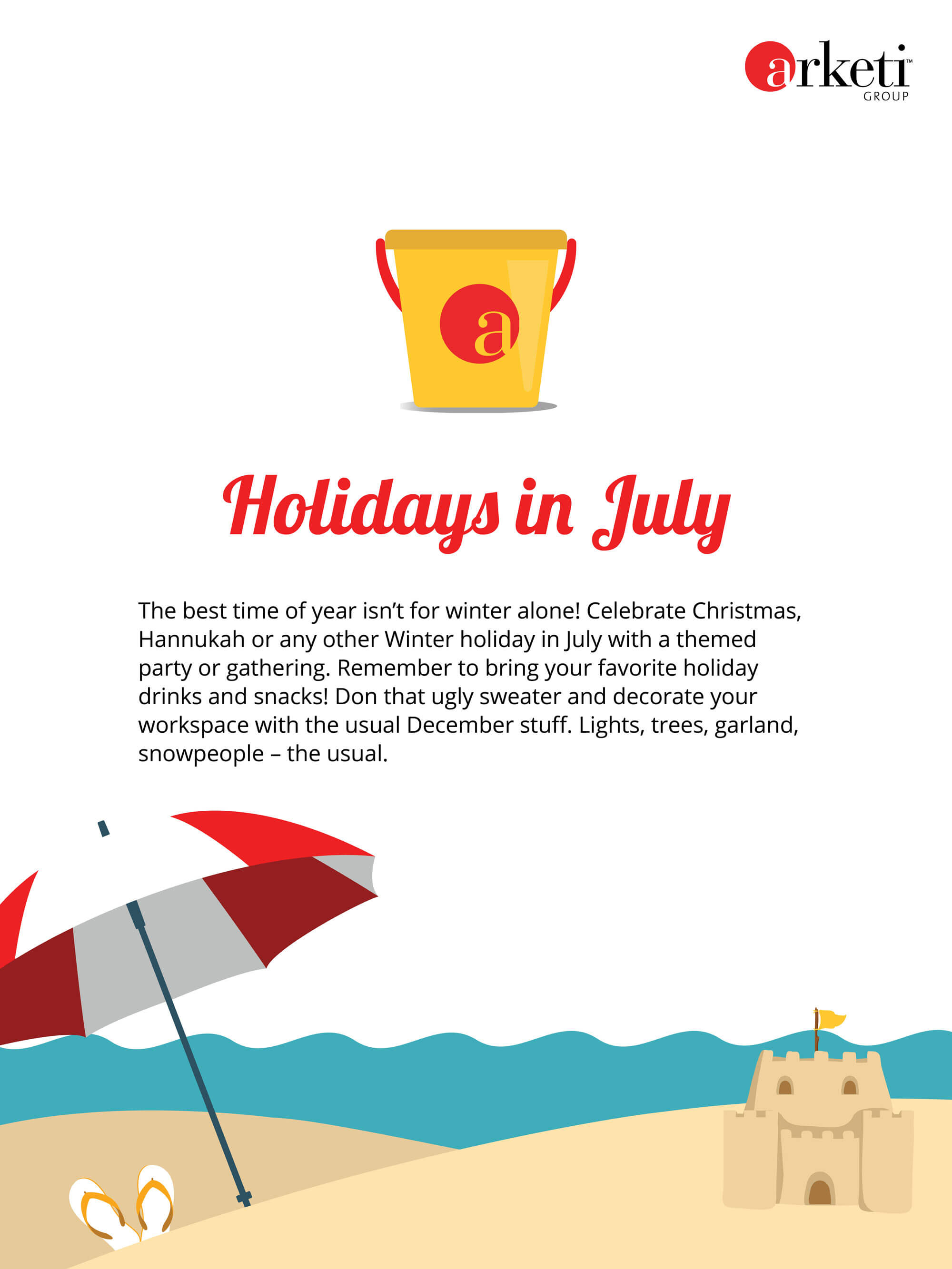 Summer Bucket of Fun activity