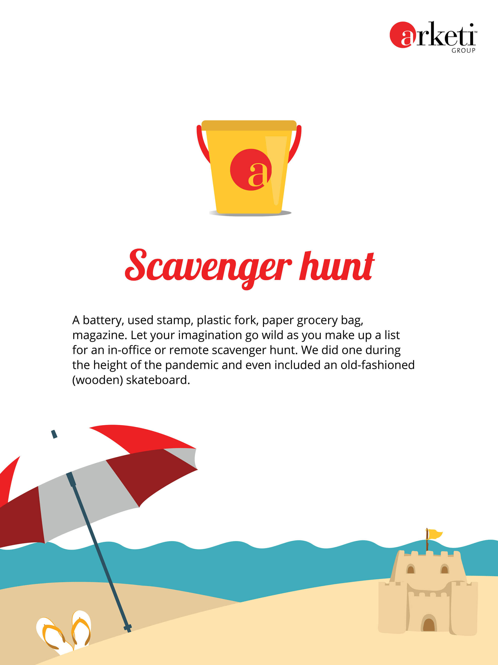 Summer Bucket of Fun activity