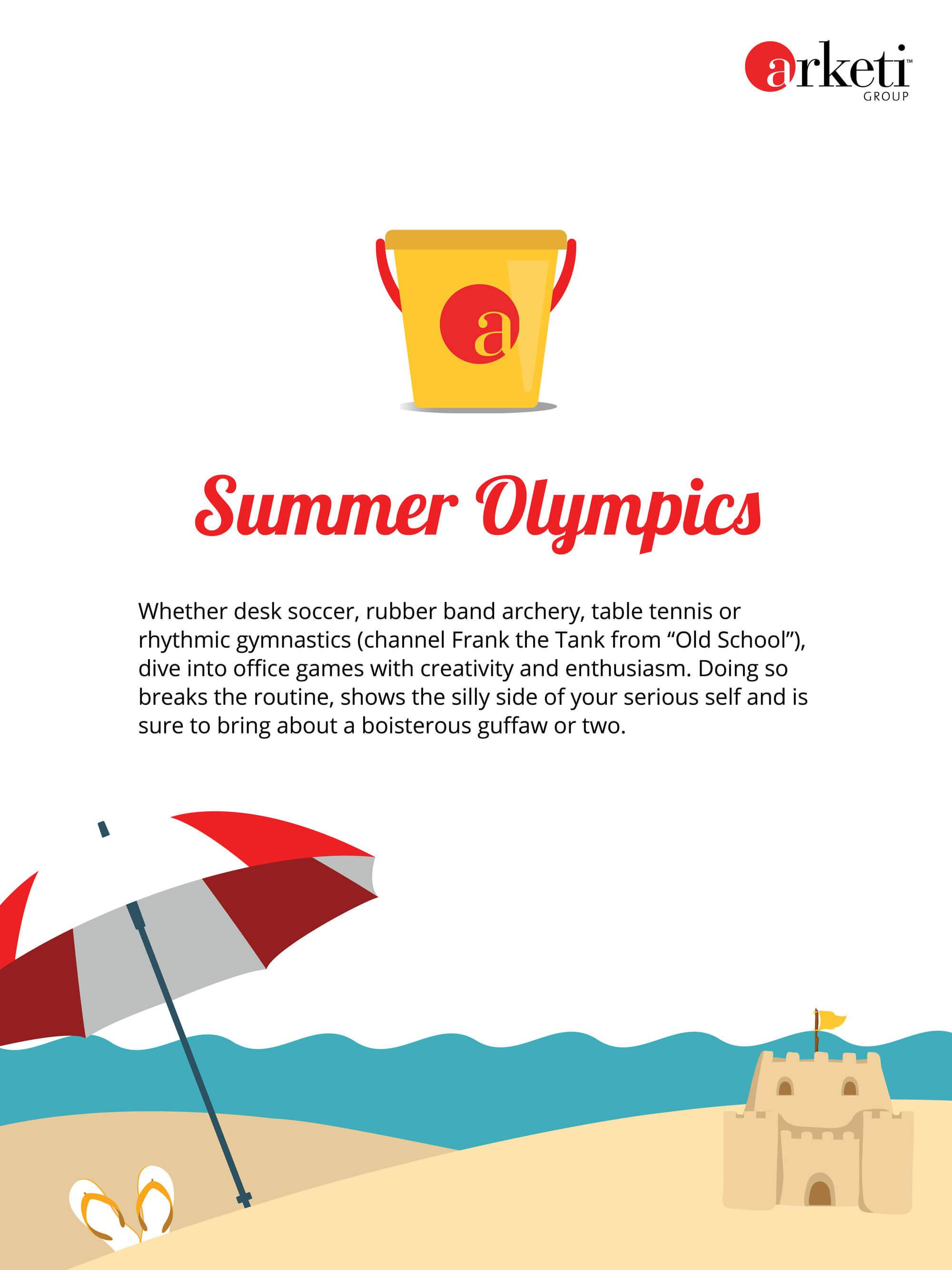 Summer Bucket of Fun activity